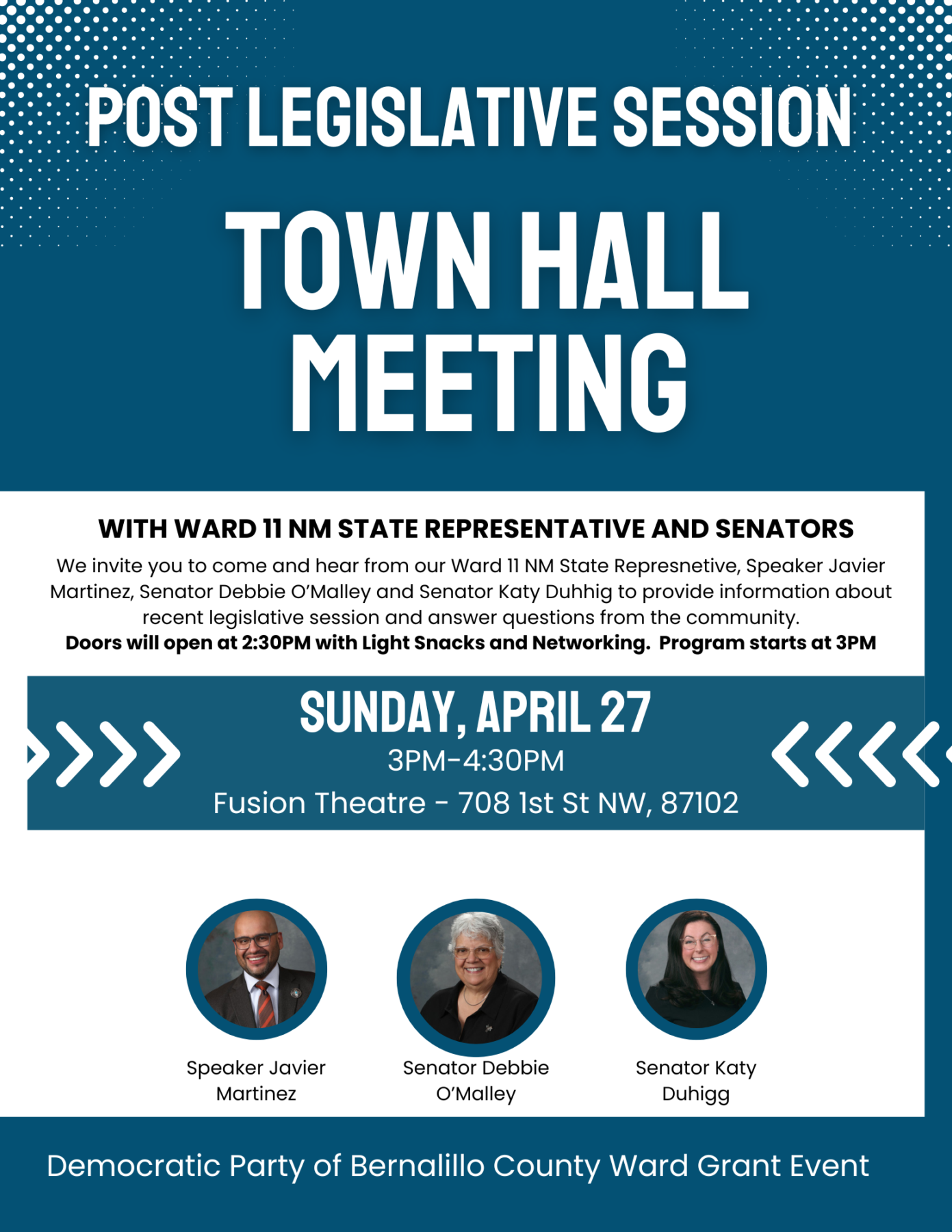 Ward 11 Legislative Town Hall