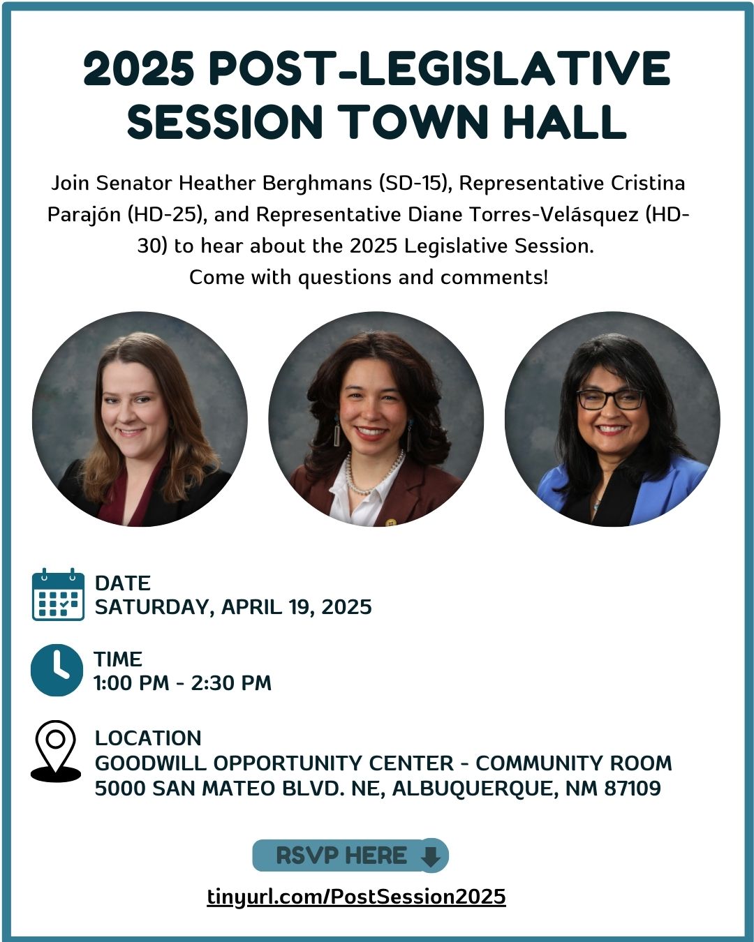 Senate District 15 Town Hall