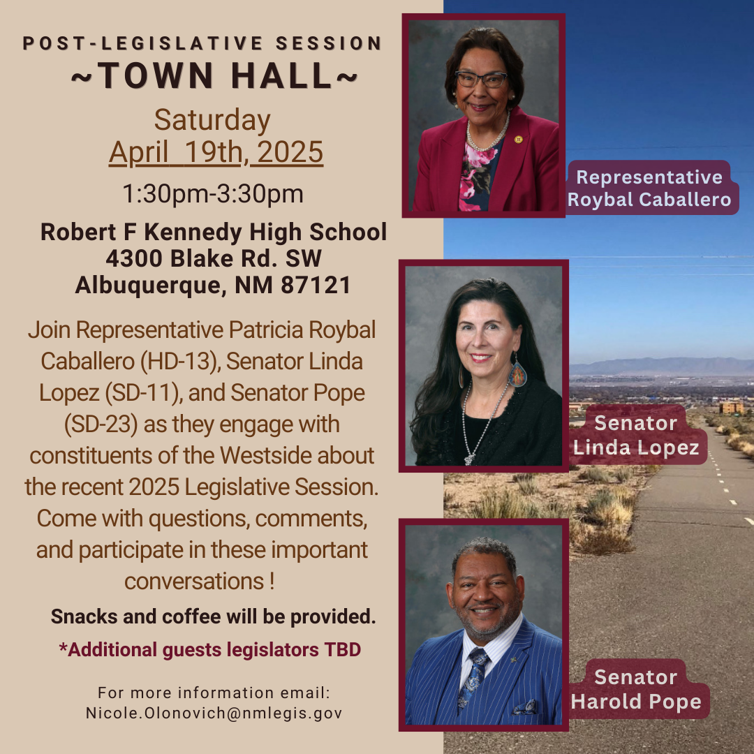 2025 Post-Legislative Session Town Hall