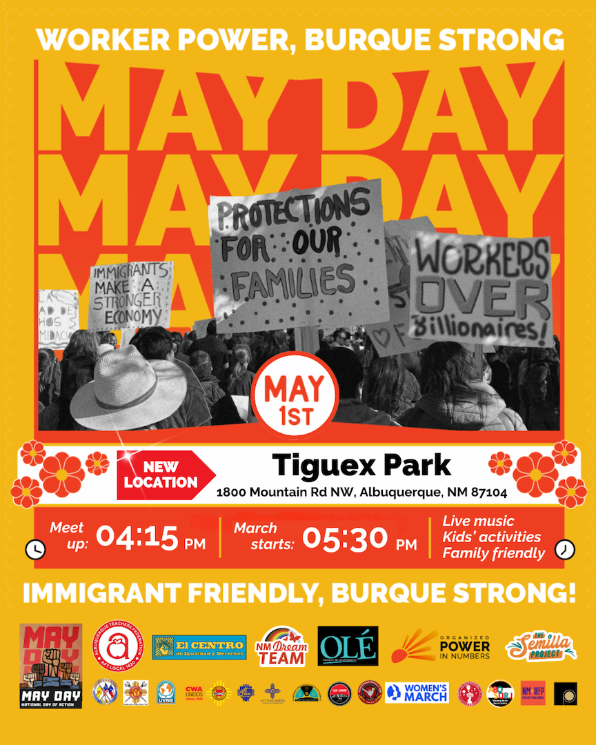 May Day: Worker Power, Burque Strong! Let’s Make Some Noise