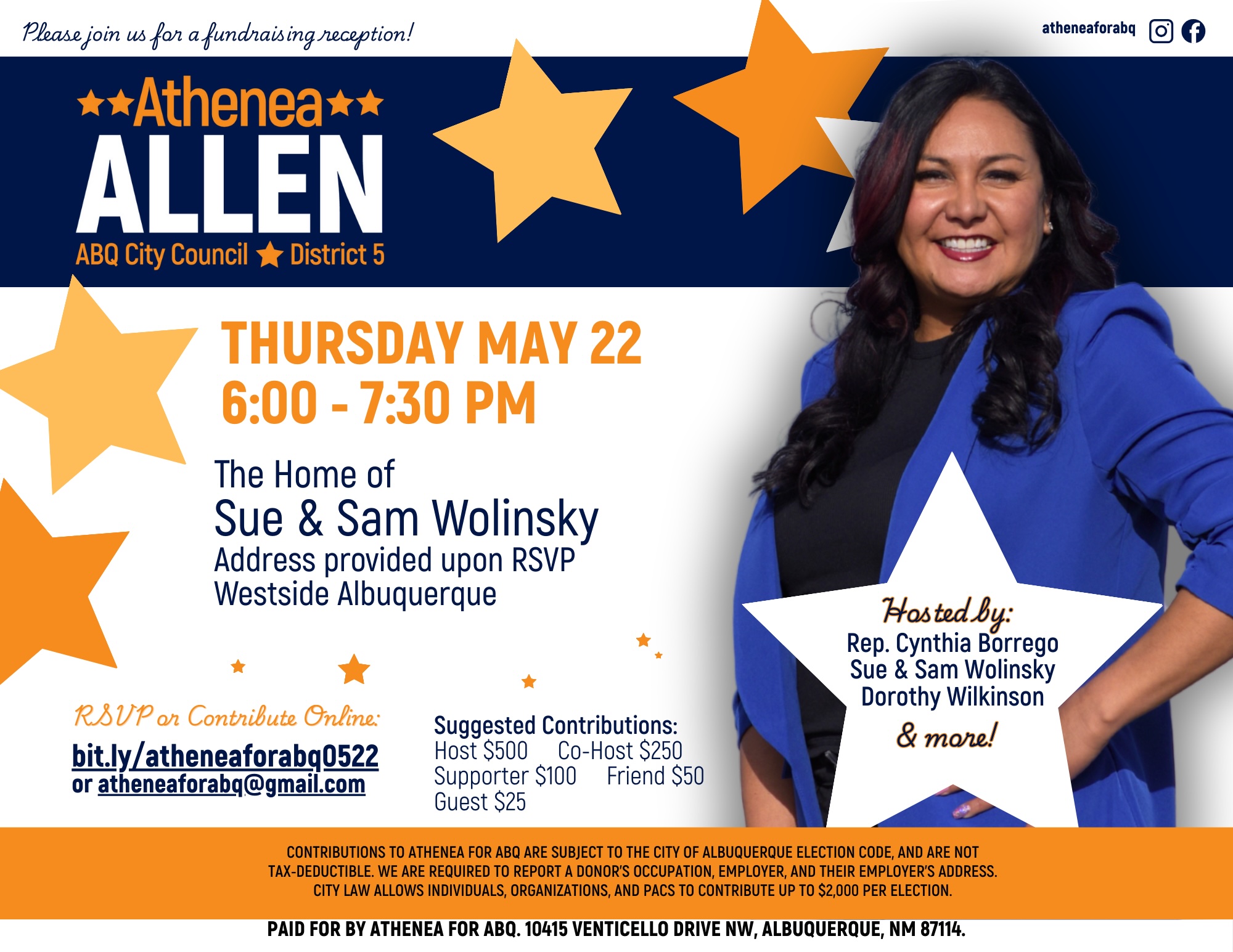 Let’s Elect Athenea! Join Her Fundraiser.