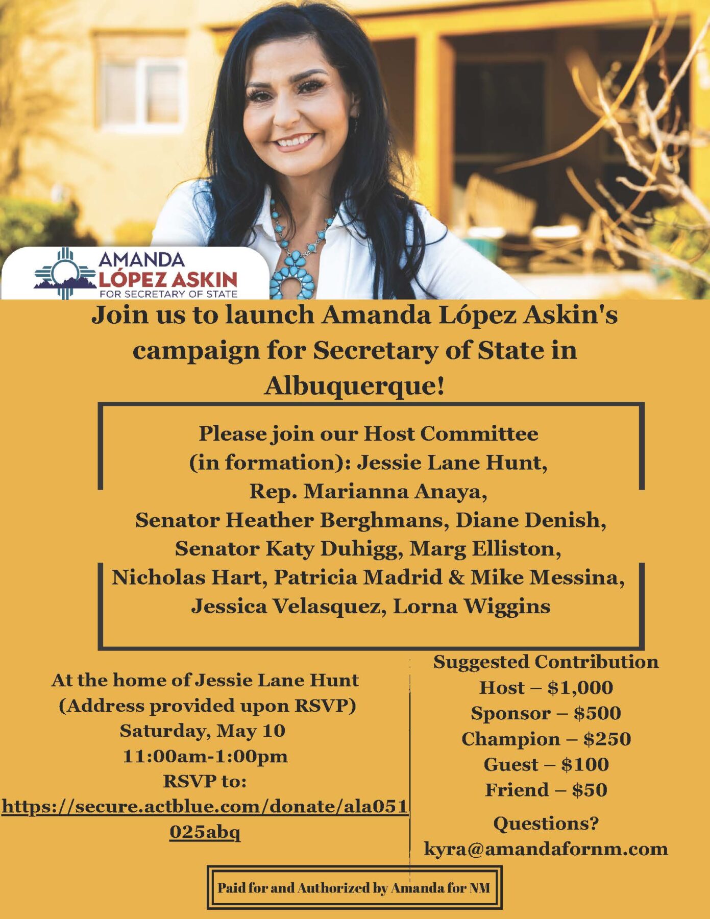 Meet Amanda Lopez Askin, candidate for SOS!