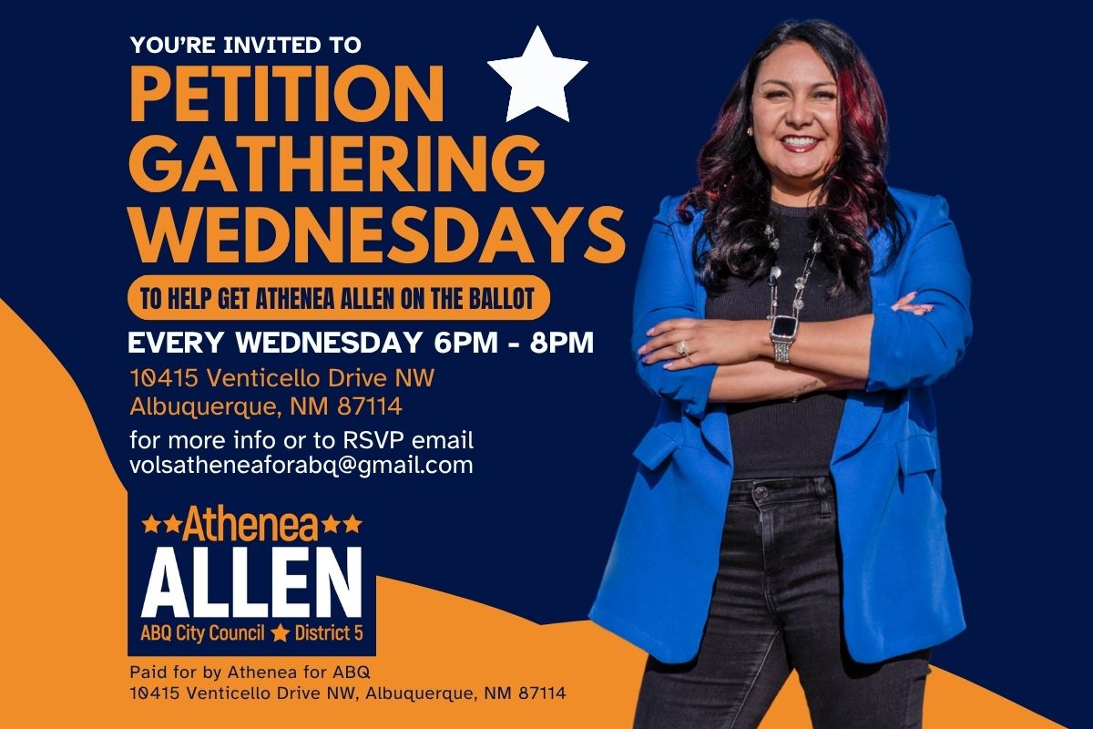 Midweek Petition Push for Athenea for ABQ
