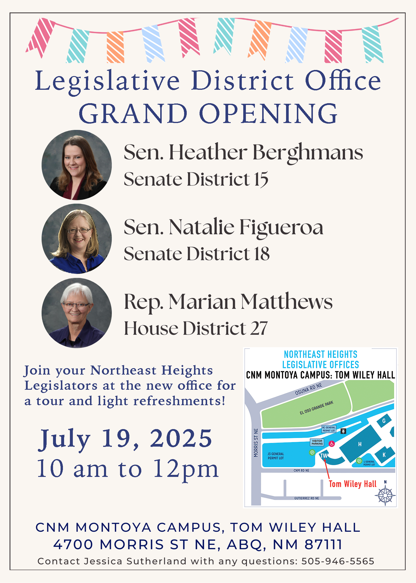 Legislative District Office Opening
