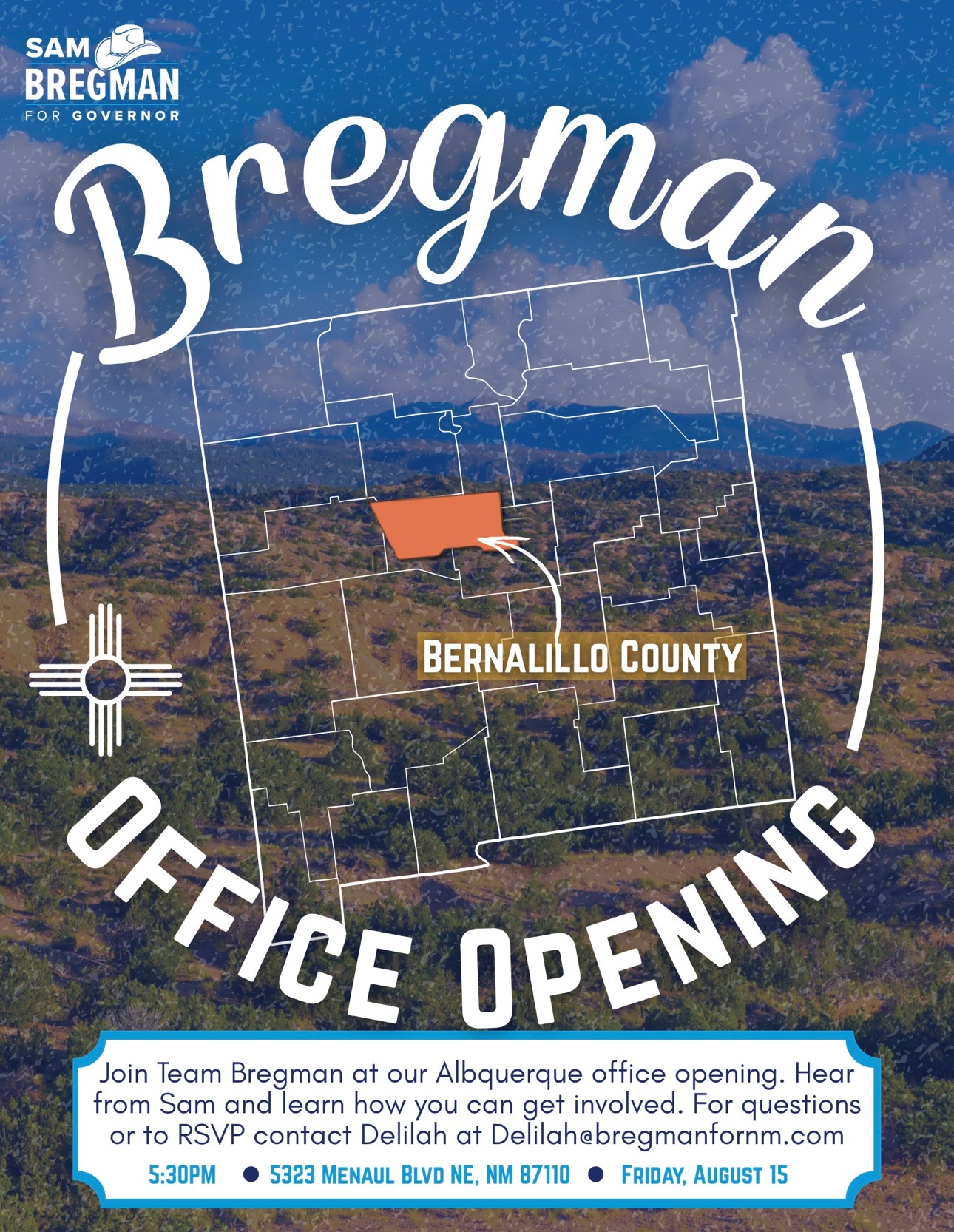 Sam Bregman Office Opening