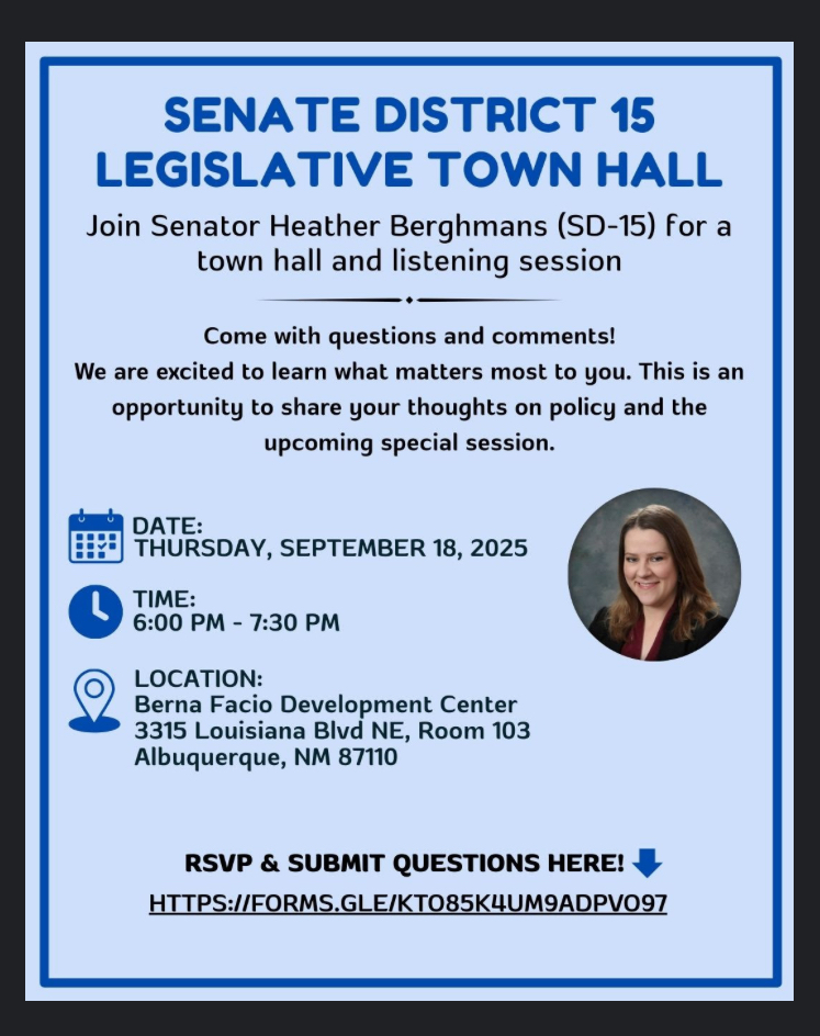 SD15 Legislative Town Hall