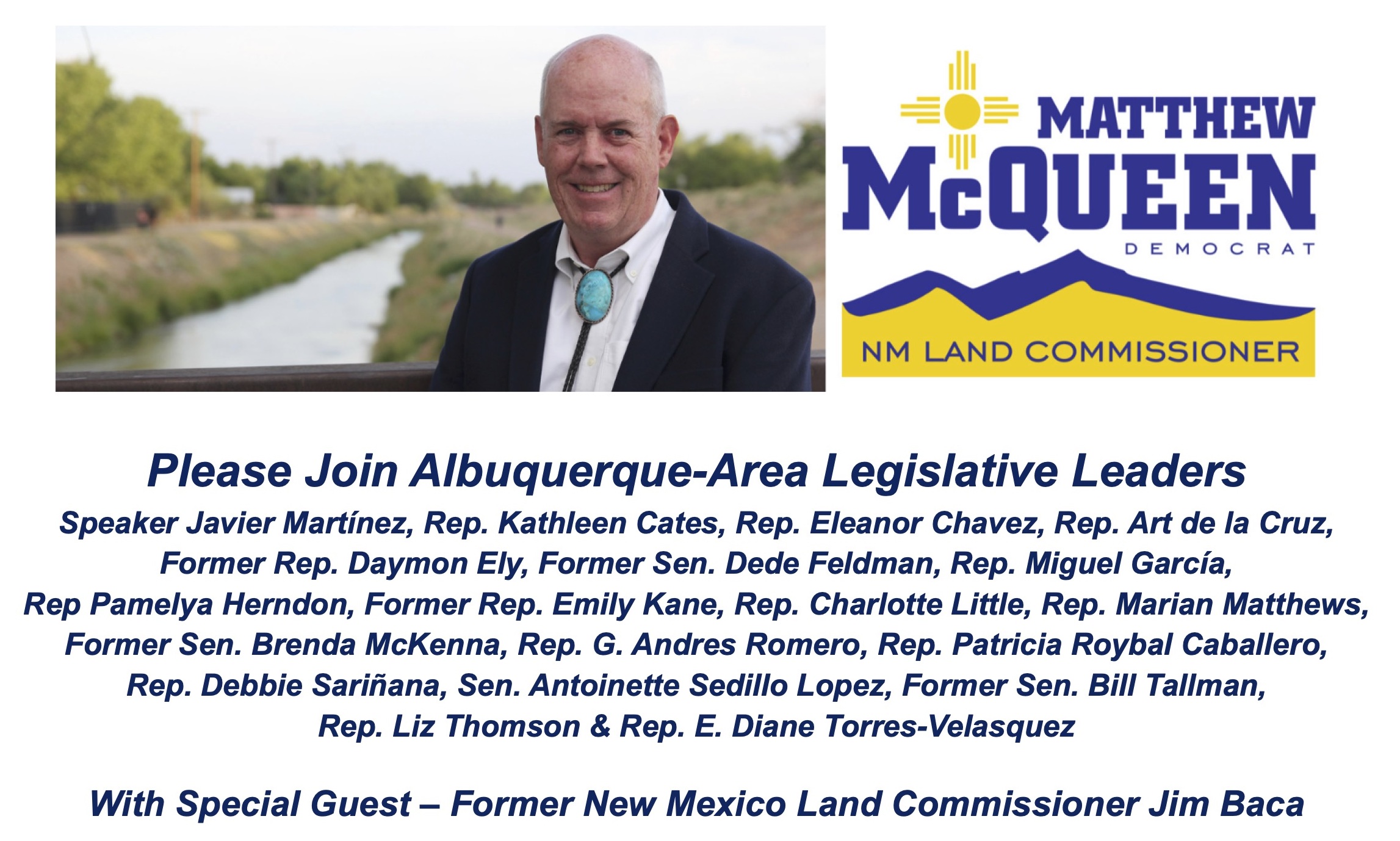 Legislative Leaders for Matthew McQueen