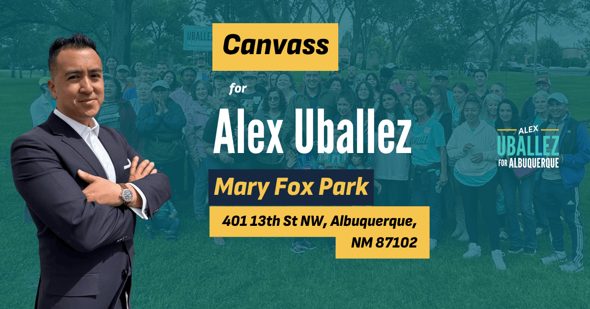 Canvassing Near West Downtown for Alex Uballez
