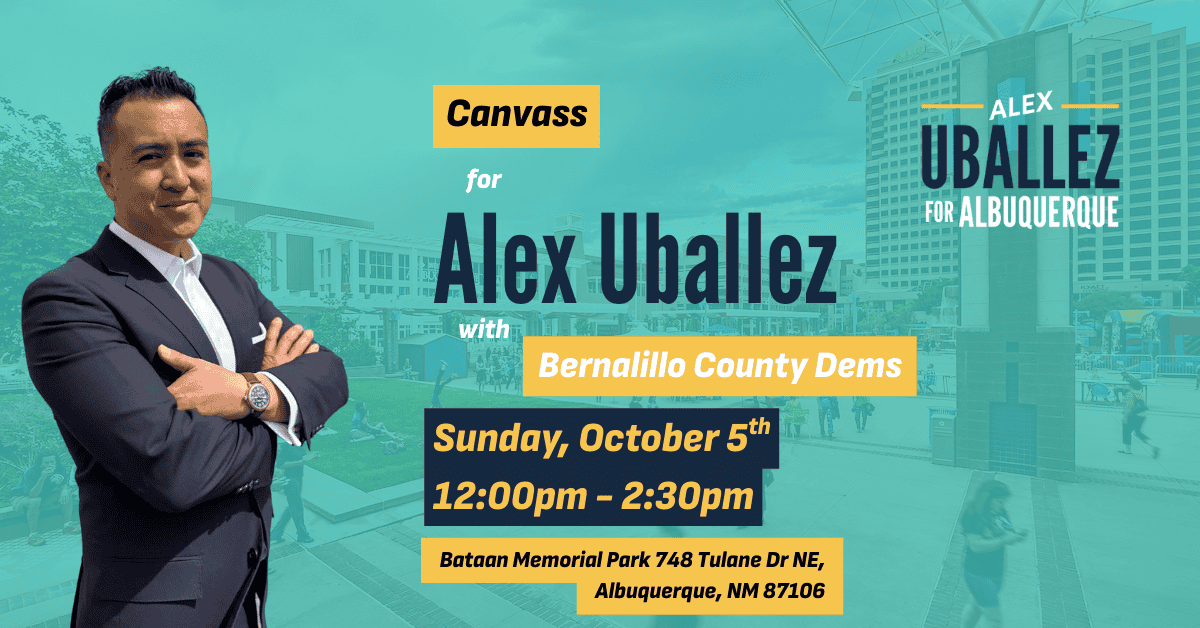 Sunday Canvass with Bernalillo County Dems