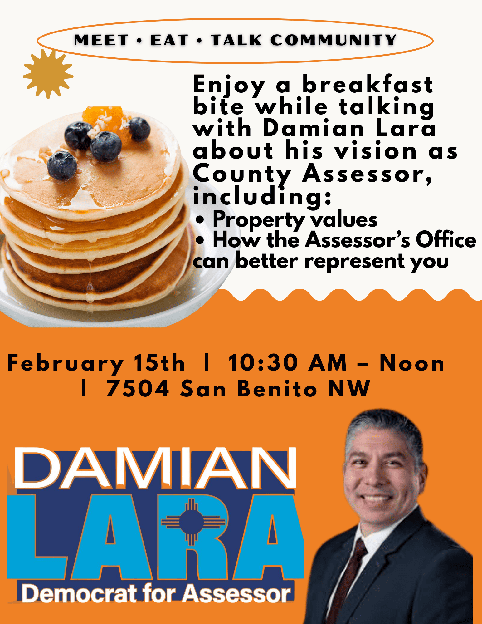 Pancakes with Damian