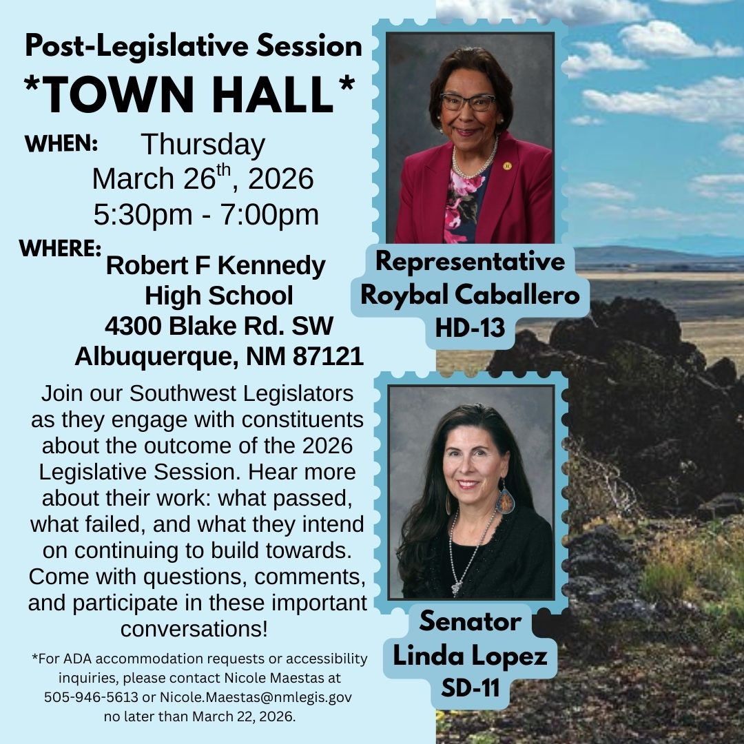 Post Legislative Session Town Hall