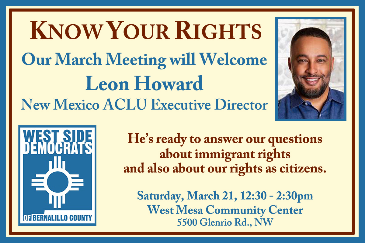 WSD March Meeting