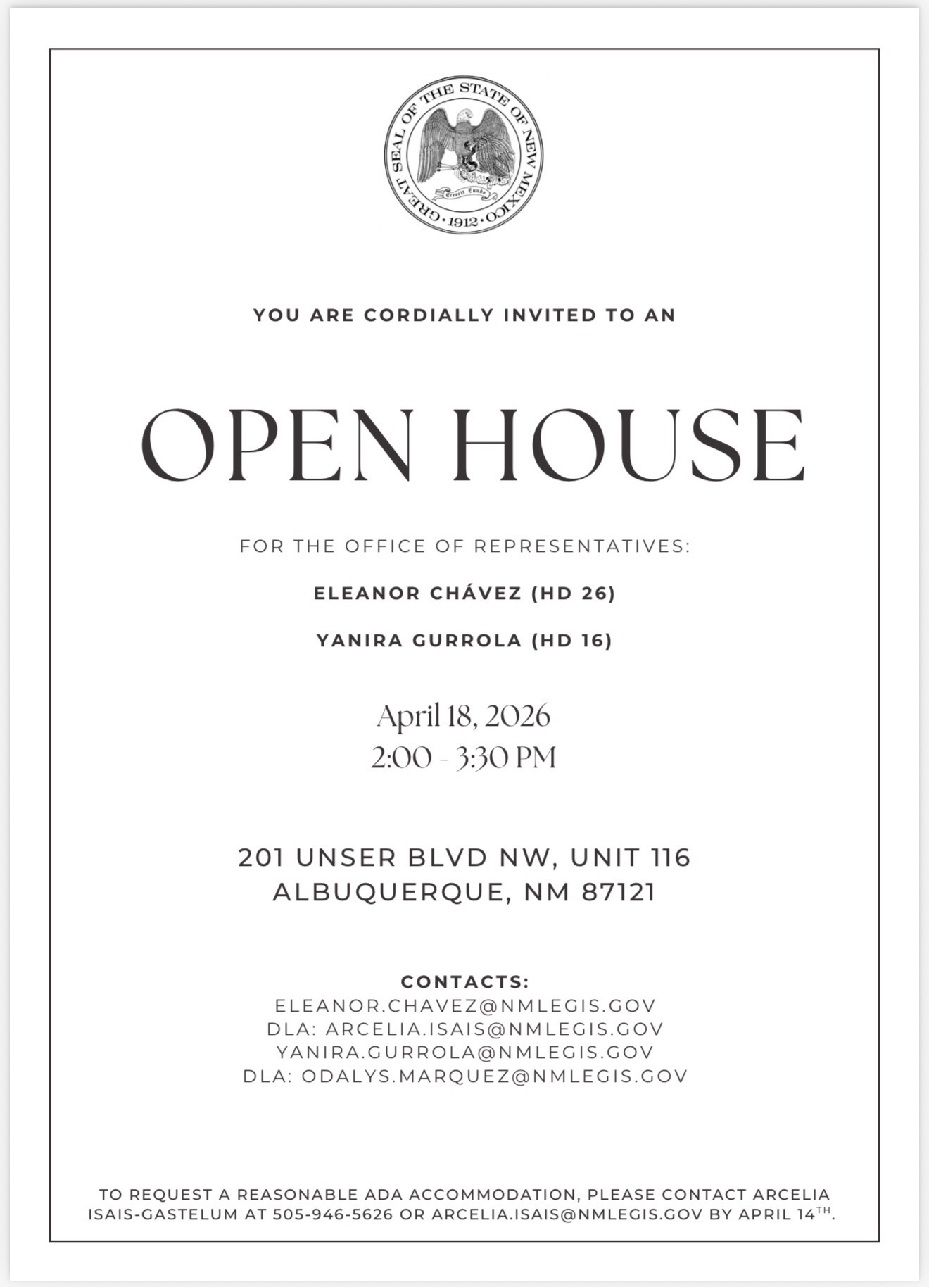 Office Open House